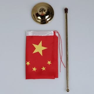 大字 金塔单杆伸缩旗座 F17D 金色 28.5*50cm