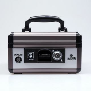 赛兄纳弟 收银箱 XD-BB198 铁灰色 210*210*115mm