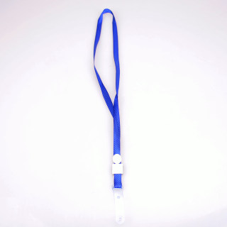 科记 珍珠纹绳带 K-1011蓝带白扣 10mm