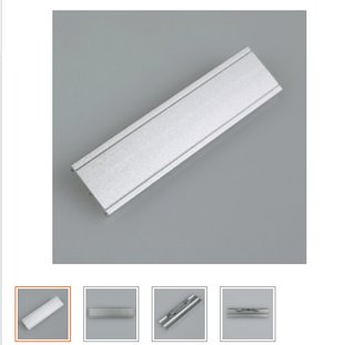 赛兄纳弟 胸卡 双色银2*7(B040) 2*7cm